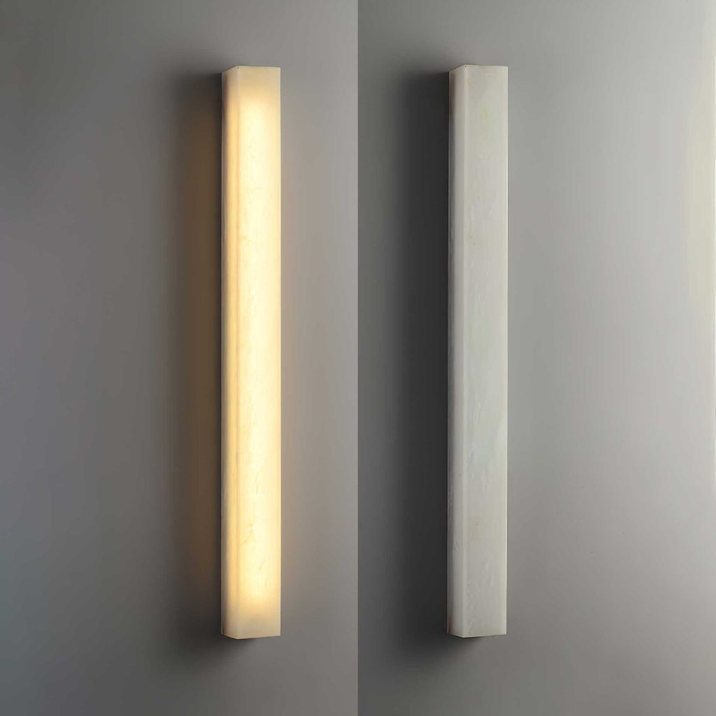 Pardenina Alabaster Wall Light-Moonnatur