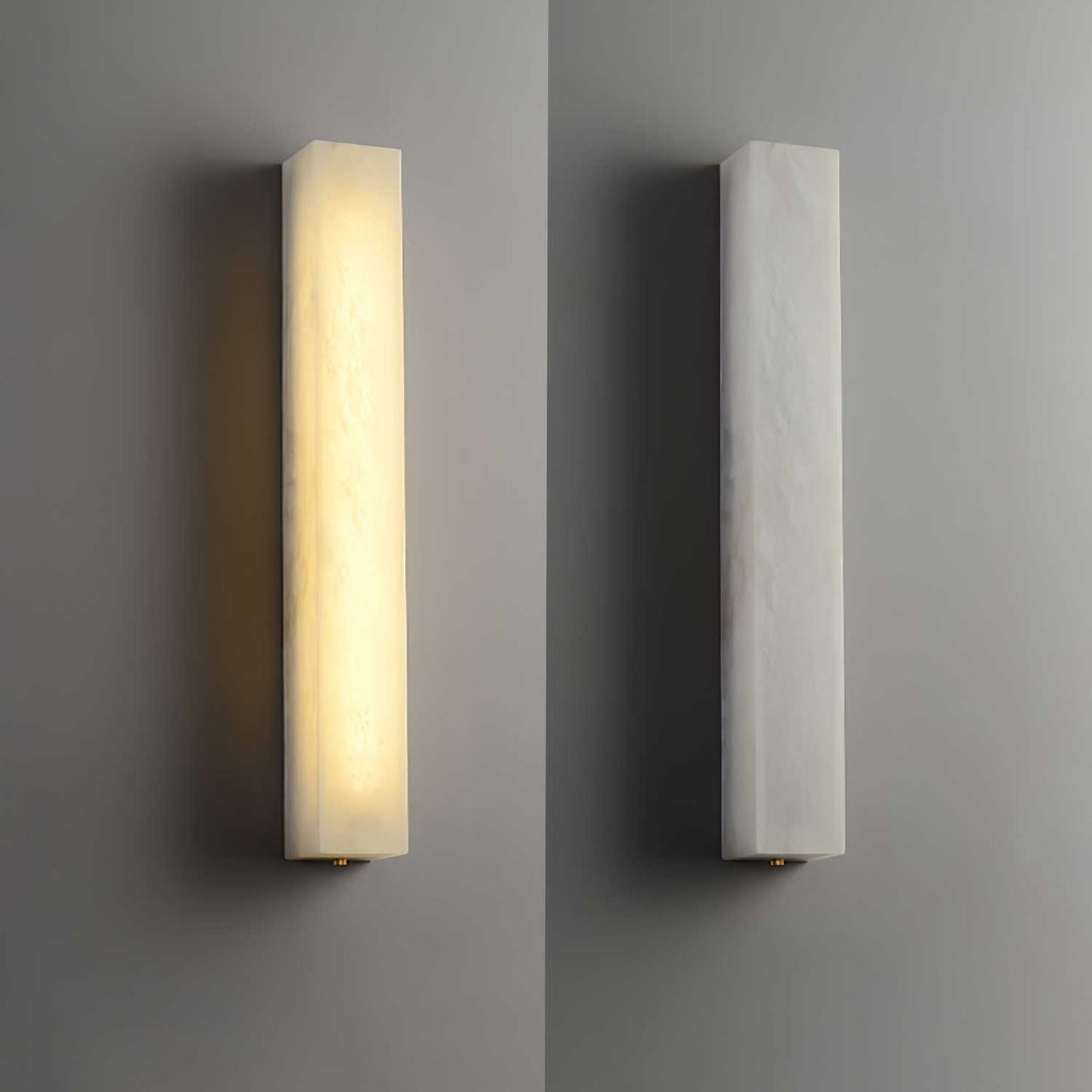 Pardenina Alabaster Wall Light-Moonnatur