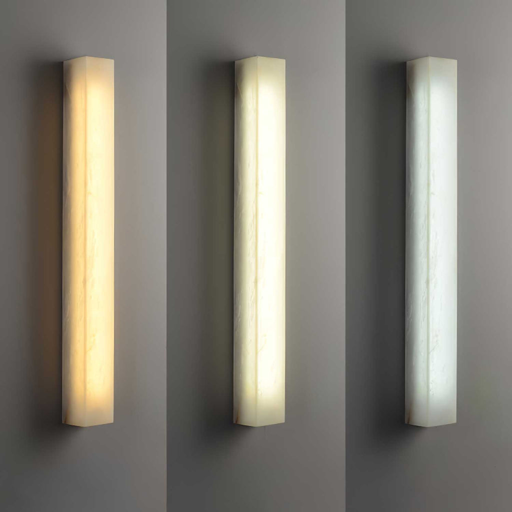 Pardenina Alabaster Wall Light-Moonnatur