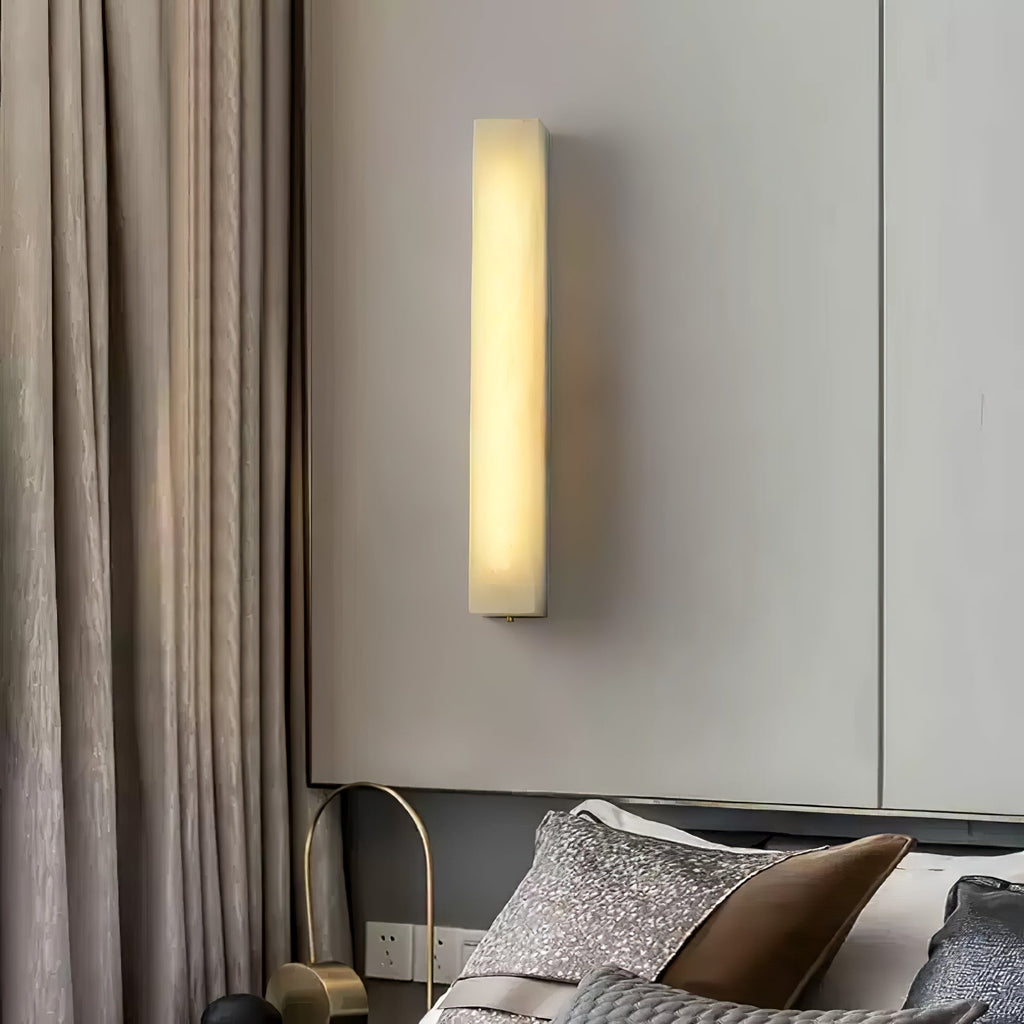 Pardenina Alabaster Wall Light-Moonnatur