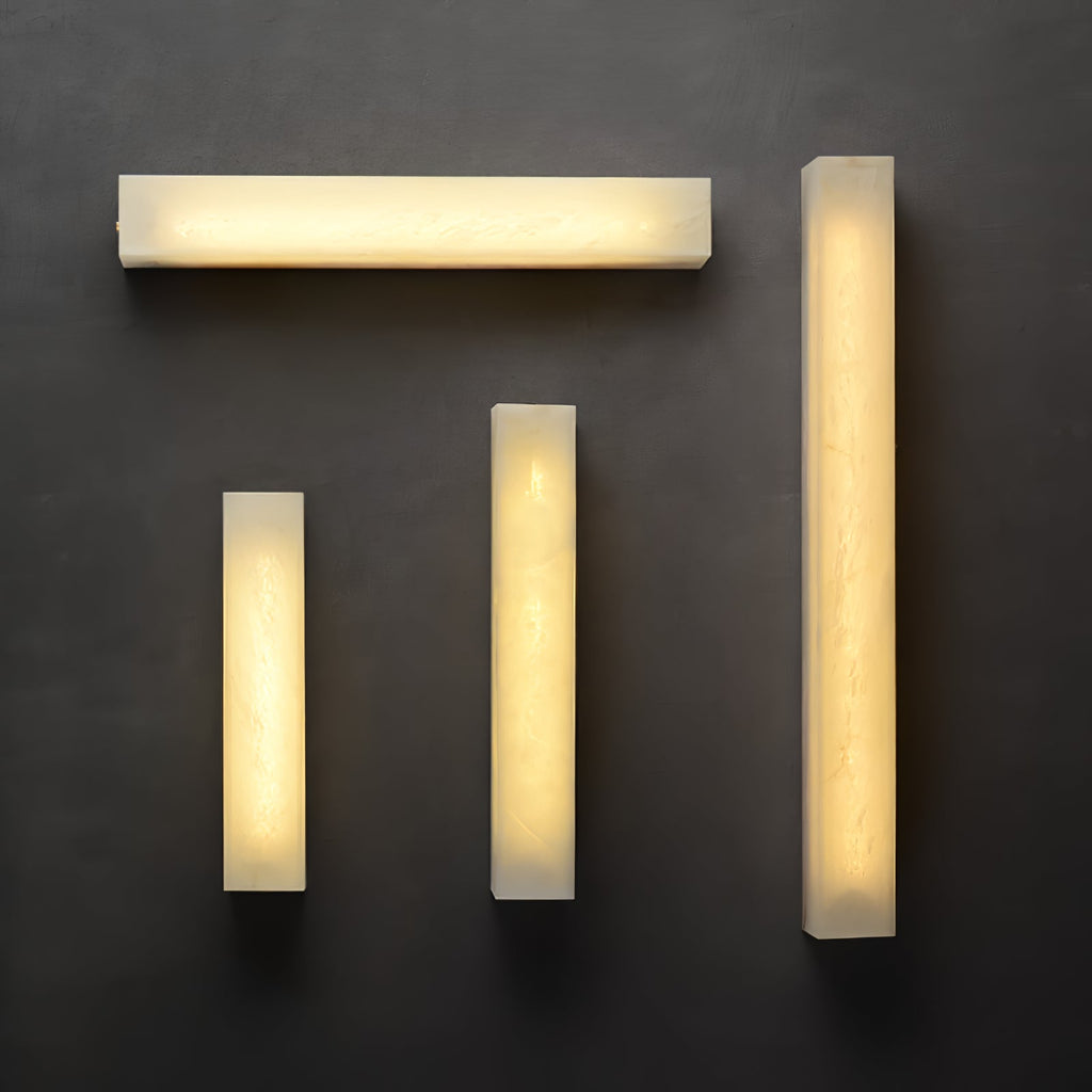 Pardenina Alabaster Wall Light-Moonnatur