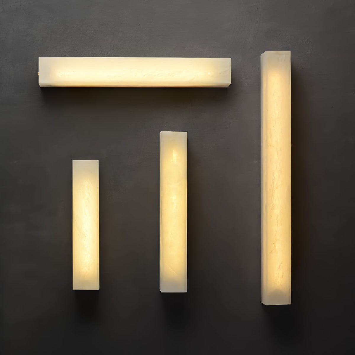 Pardenina Alabaster Wall Light-Moonnatur