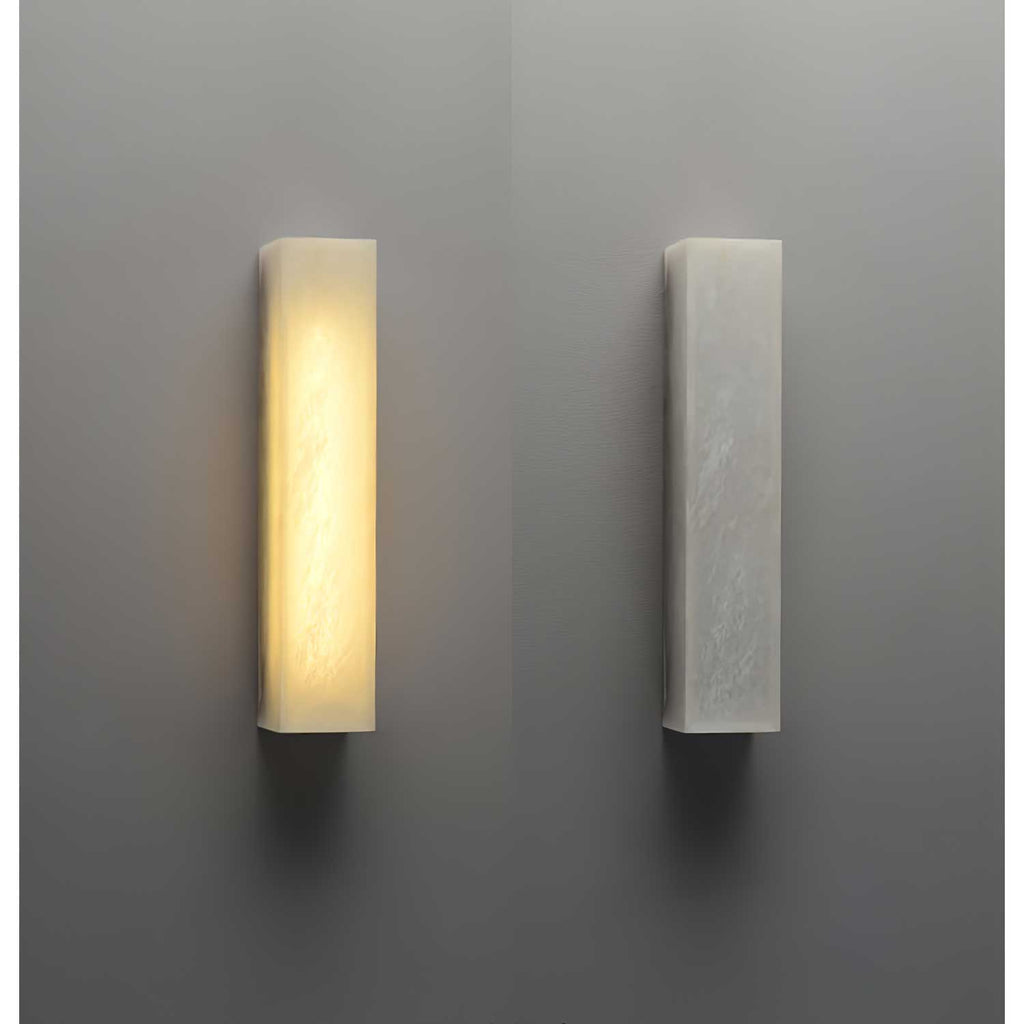 Pardenina Alabaster Wall Light-Moonnatur