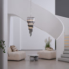 Casterash Glass Chandelier-Moonnatur