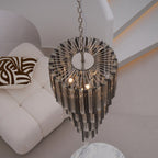 Casterash Glass Chandelier-Moonnatur