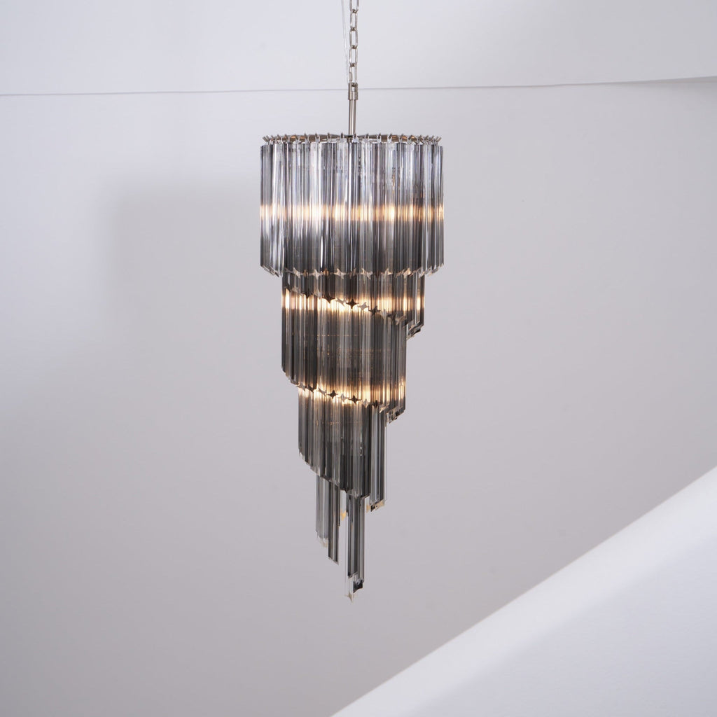 Casterash Glass Chandelier-Moonnatur