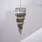 Casterash Glass Chandelier-Moonnatur