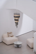 Casterash Glass Chandelier-Moonnatur