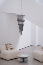 Casterash Glass Chandelier-Moonnatur
