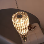Casterash Glass Chandelier-Moonnatur
