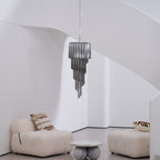 Casterash Glass Chandelier-Moonnatur