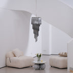 Casterash Glass Chandelier-Moonnatur