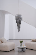 Casterash Glass Chandelier-Moonnatur