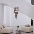 Casterash Glass Chandelier-Moonnatur