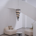 Casterash Glass Chandelier-Moonnatur