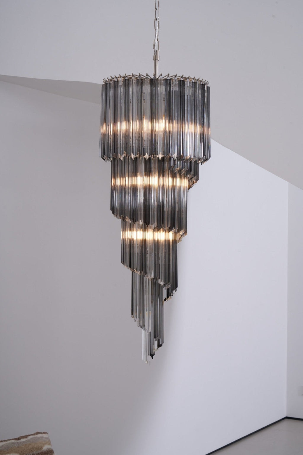 Casterash Glass Chandelier-Moonnatur
