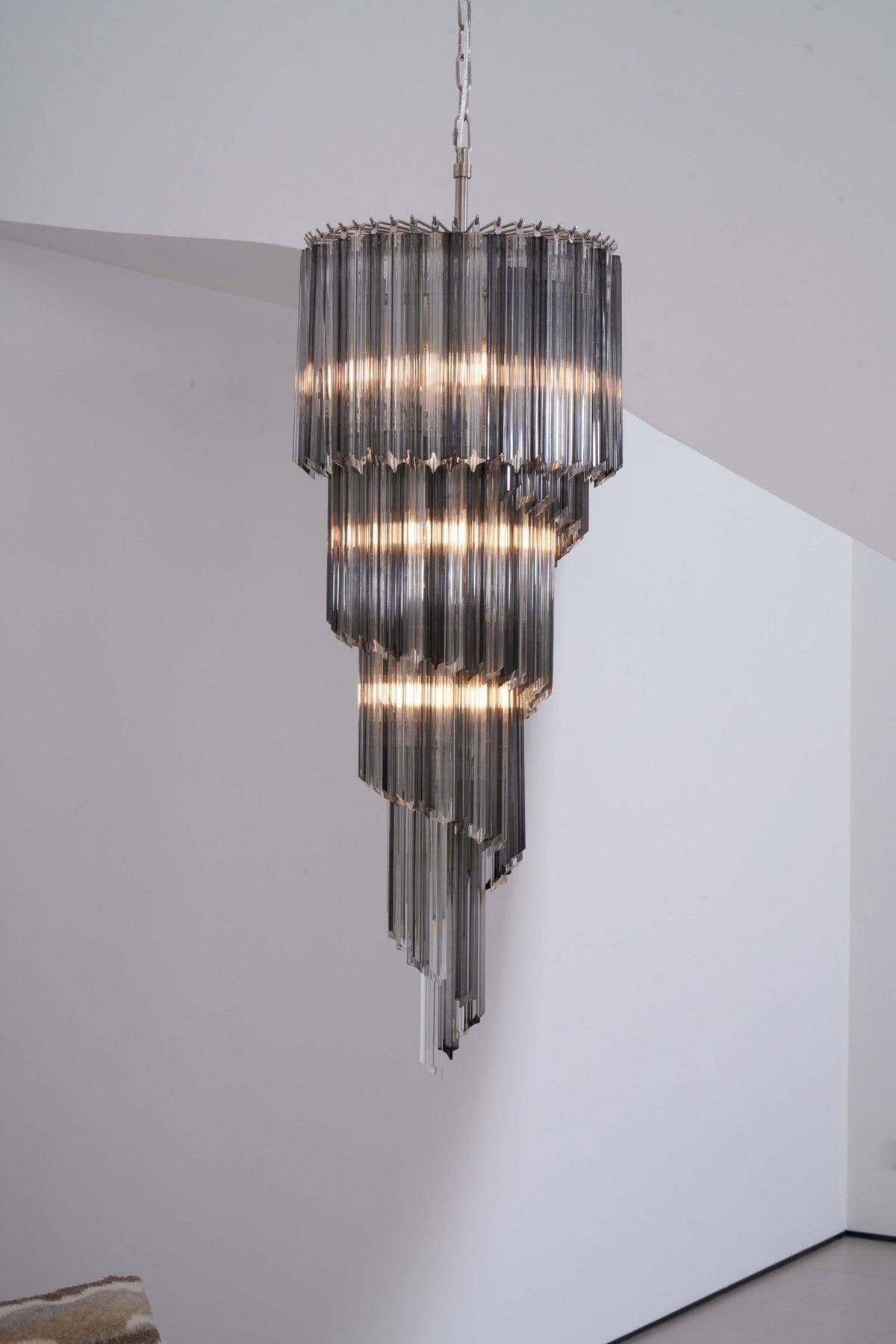Casterash Glass Chandelier-Moonnatur