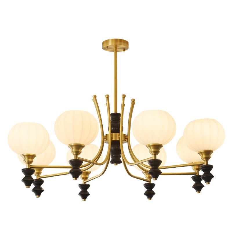 Sevella Wood Chandelier-Moonnatur