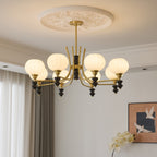 Sevella Wood Chandelier-Moonnatur
