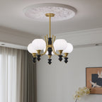 Sevella Wood Chandelier-Moonnatur