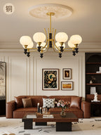 Sevella Wood Chandelier-Moonnatur