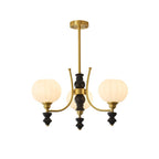 Sevella Wood Chandelier-Moonnatur