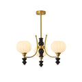 Sevella Wood Chandelier-Moonnatur