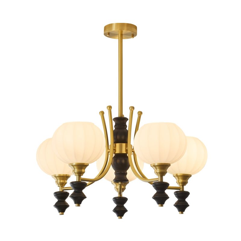 Sevella Wood Chandelier-Moonnatur