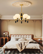 Sevella Wood Chandelier-Moonnatur