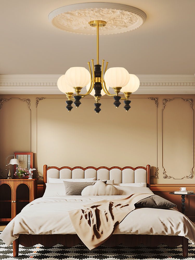 Sevella Wood Chandelier-Moonnatur