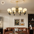 Sevella Wood Chandelier-Moonnatur