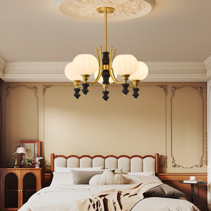 Sevella Wood Chandelier-Moonnatur