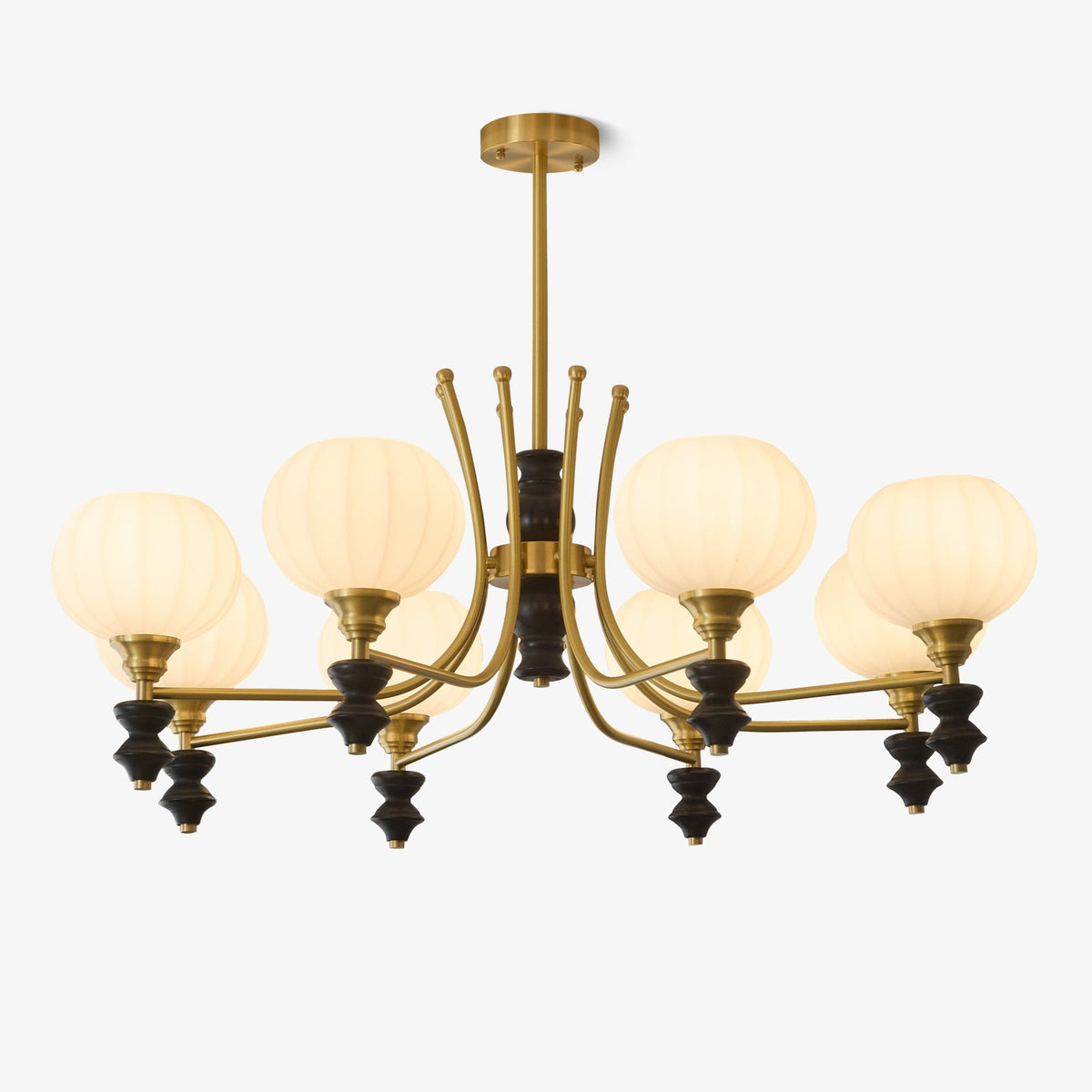 Sevella Wood Chandelier-Moonnatur