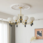 Sevella Wood Chandelier-Moonnatur