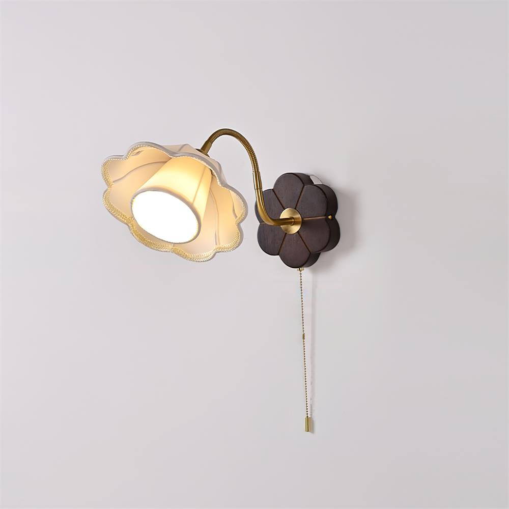 Cindelwynne Fabric Wall Light-Moonnatur