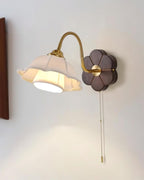 Cindelwynne Fabric Wall Light-Moonnatur