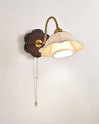 Cindelwynne Fabric Wall Light-Moonnatur
