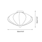 Penrellynne Fabric Ceiling Light-Moonnatur