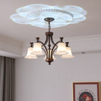 Anselella Glass Chandelier-Moonnatur