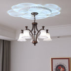 Anselella Glass Chandelier-Moonnatur