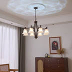 Anselella Glass Chandelier-Moonnatur