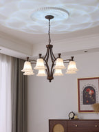 Anselella Glass Chandelier-Moonnatur