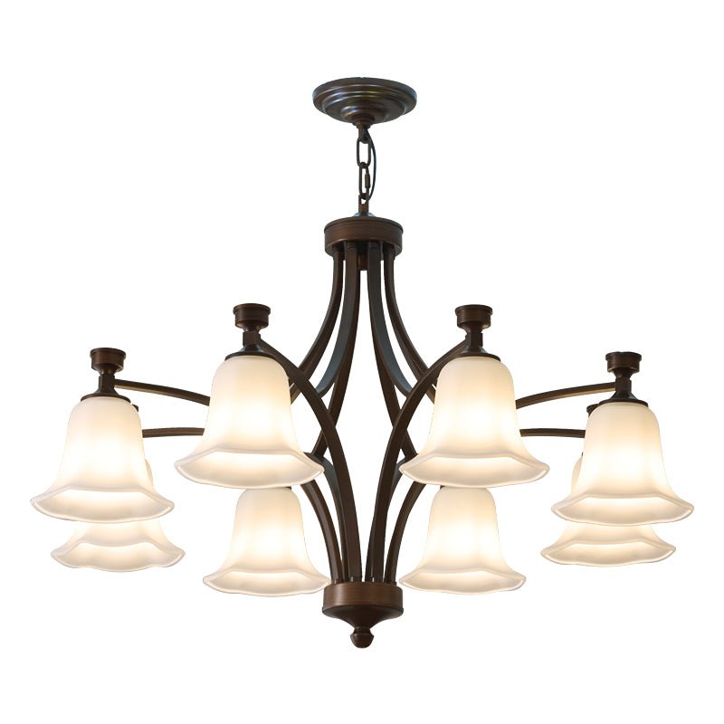 Anselella Glass Chandelier-Moonnatur