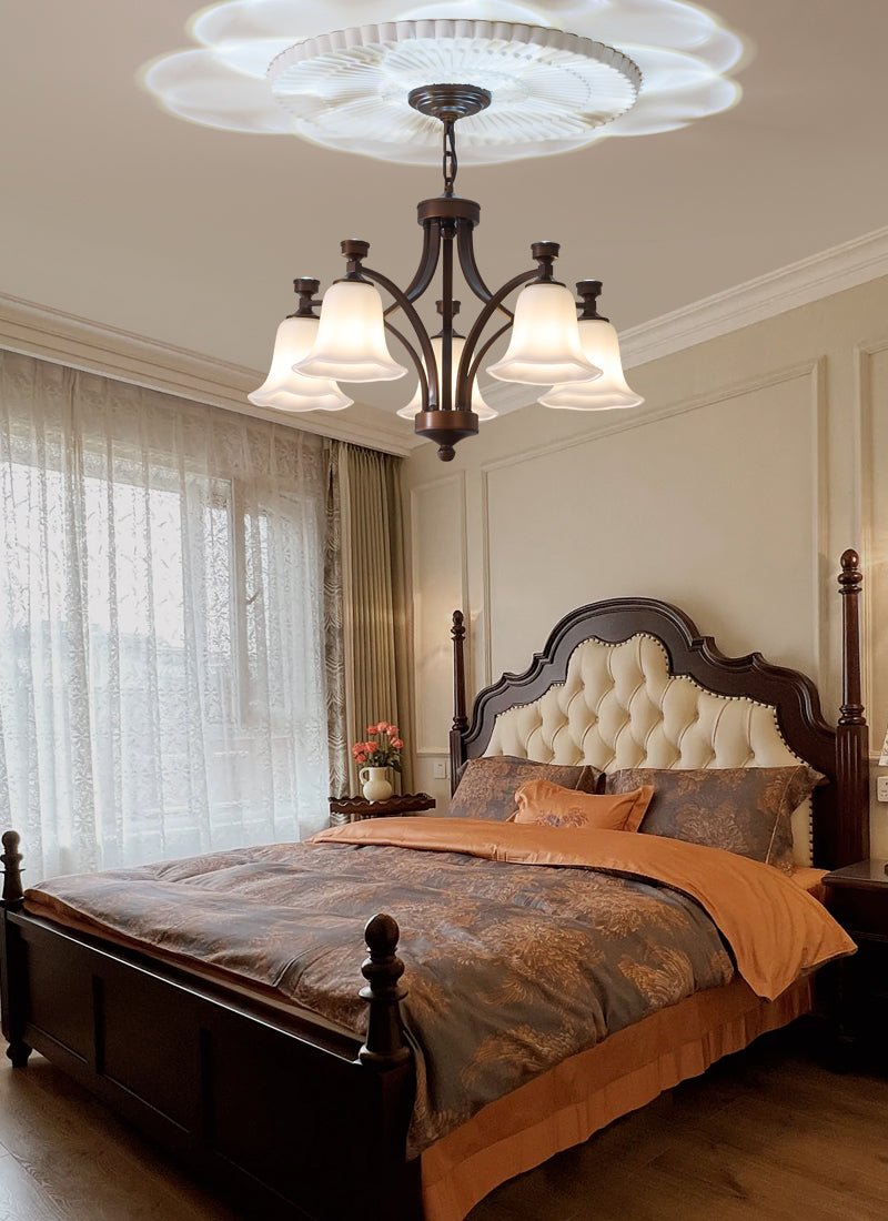 Anselella Glass Chandelier-Moonnatur