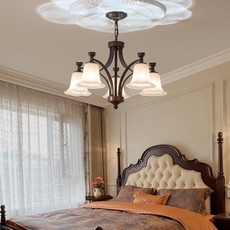 Anselella Glass Chandelier-Moonnatur