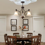 Anselella Glass Chandelier-Moonnatur