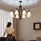 Anselella Glass Chandelier-Moonnatur