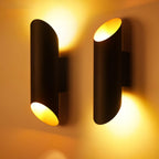Larenera Aluminium Wall Light-Moonnatur