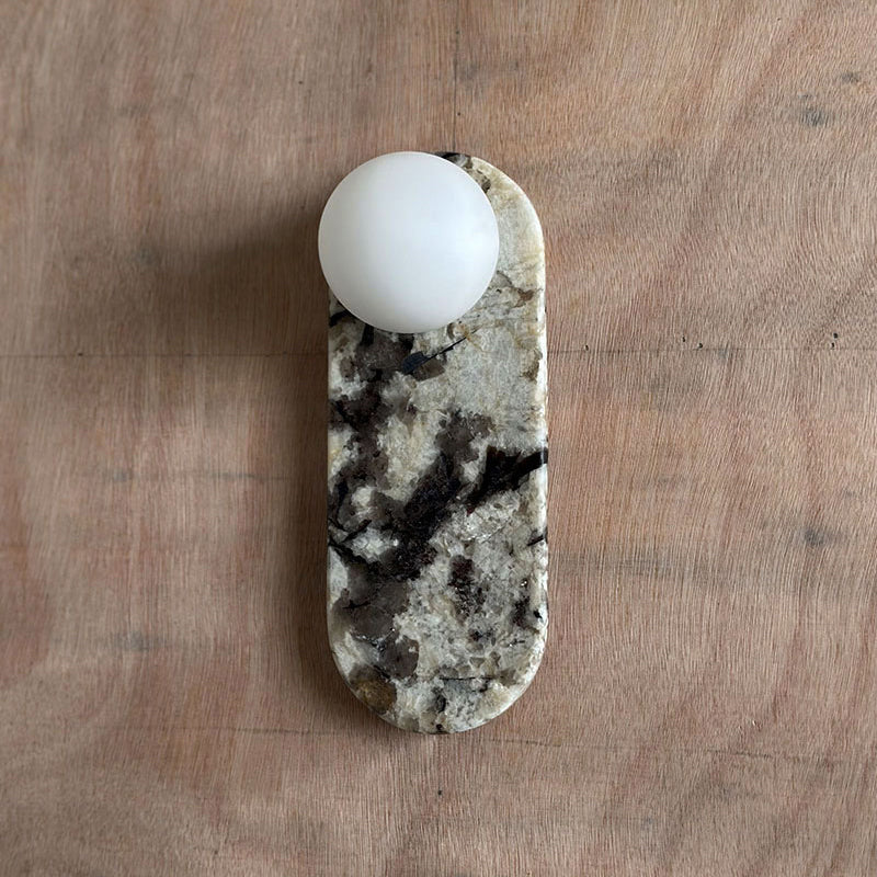 Laderlynne Marble Wall Light-Moonnatur