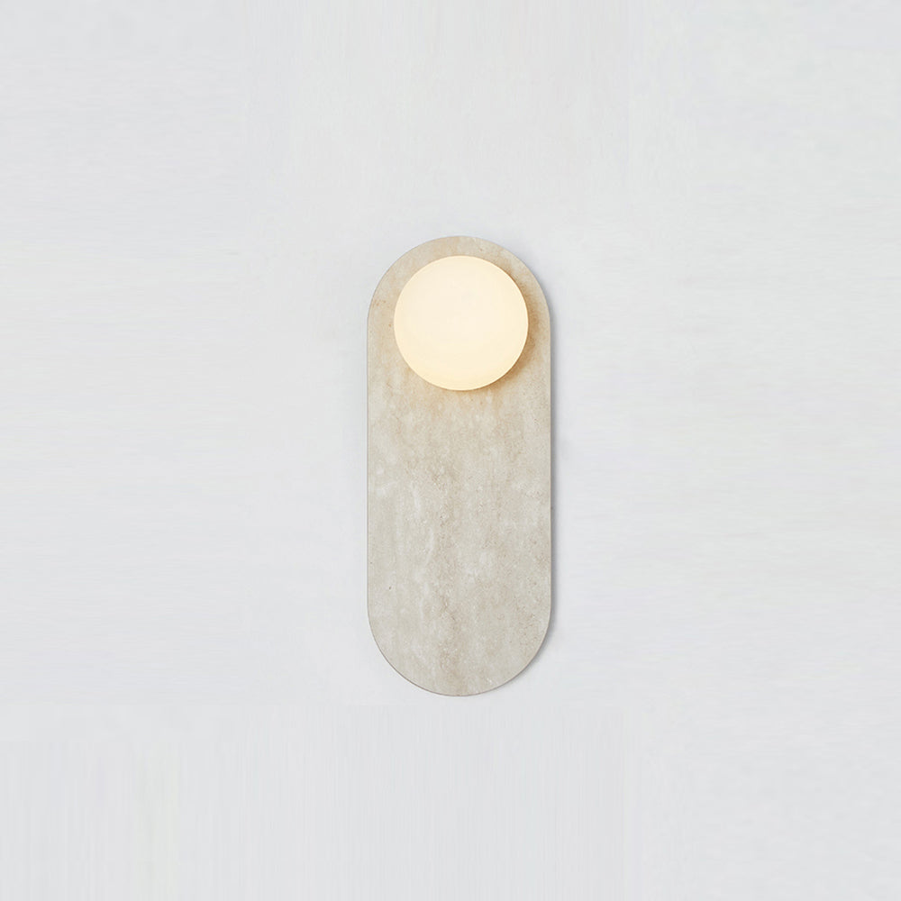 Laderlynne Marble Wall Light-Moonnatur